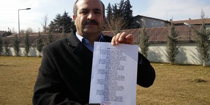 Uzun Şiirleri İle Tanınan Şairden “Evet” Kampanyasına Destek