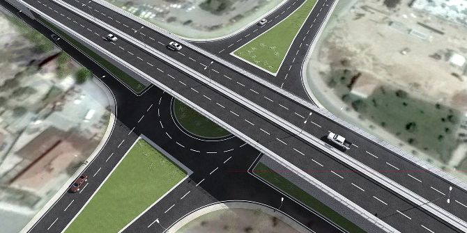 Karaman’da Köprülü Kavşak Çalışması