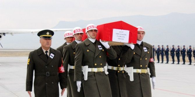 El Bab Şehidinin Naaşı Memleketi Denizli’ye Getirildi