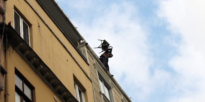 Taksim’de Korku Dolu Anlar