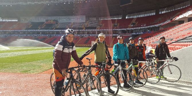 Eskişehirspor’un Yeni Stadında Bisiklet Turu