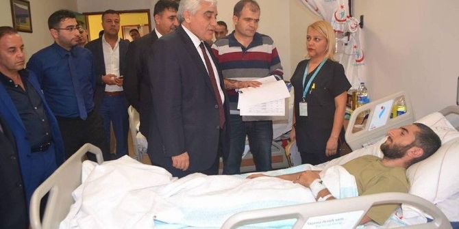 Milletvekili Dülger, Yaralı Askerleri Ziyaret Etti