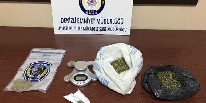 Denizli’de Uyuşturucu Operasyonları: 5 Tutuklama