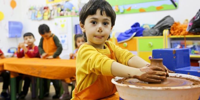 Maltepeli Miniklere Çömlek Eğitimi