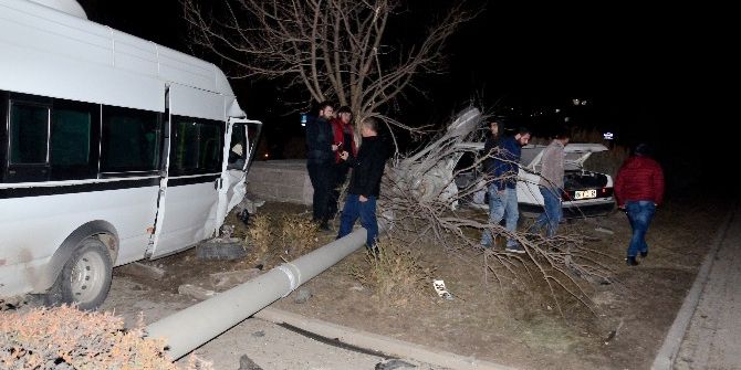 Başkent’te Trafik Kazası: 2 Yaralı