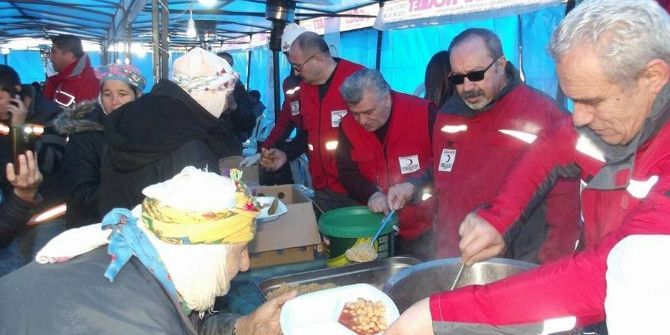 Soma Kızılay Deprem Bölgesinde