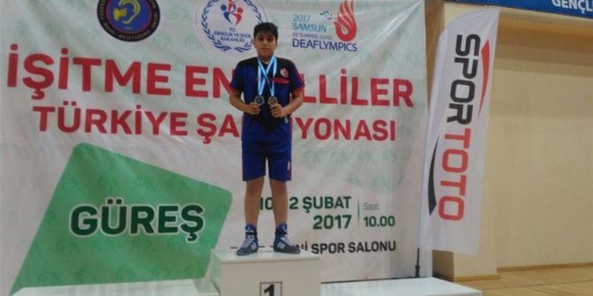İşitme Engelli Sporcu Bartın’ın Gurur Oldu