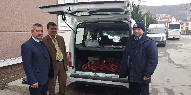 Açıkta Satılan Sucuklara El Konuldu