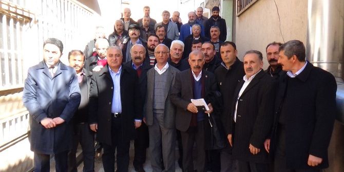 Kiraz’dan Chp Akçadağ İlçe Yönetimine Hayırlı Olsun Ziyareti