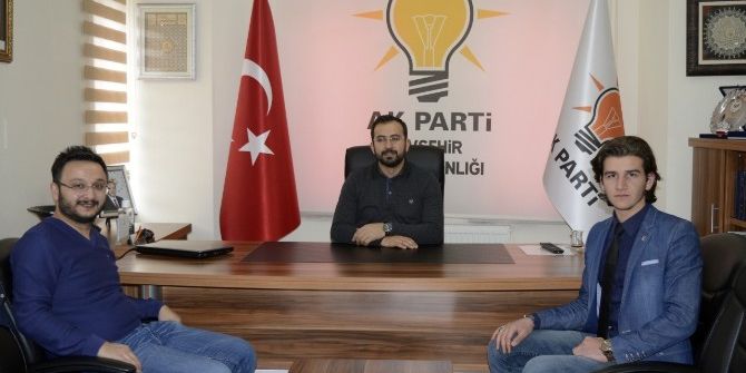 İl Öğrenci Meclis Başkanı Pak, Ak Parti İl Başkanı Tanrıver’i Ziyaret Etti