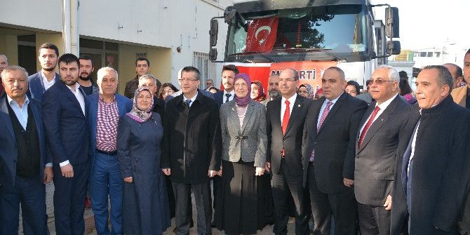 Ak Parti Kadirli İlçe Teşkilatı’ndan Suriyelilere Yardım