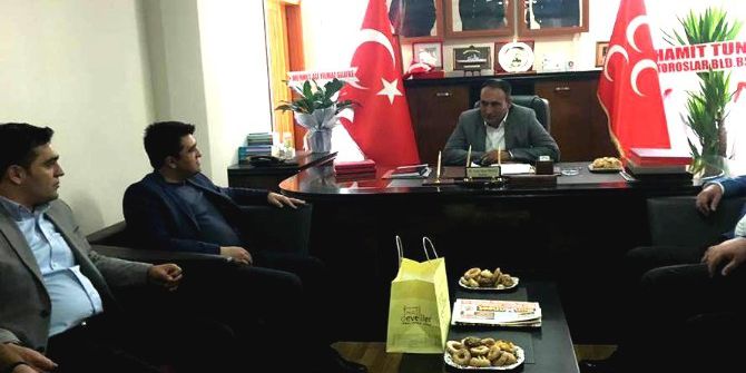 Ak Parti’den Mhp’ye Ziyaret