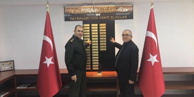 Albay Arslan’dan Şehit Aileleri Derneğinin Projesine Destek