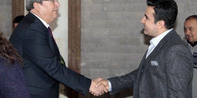 Başkan Ünver, Aşk Ve Mavi Dizi Setini Ziyaret Etti