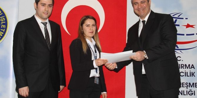 Eğitimlerini Tamamlayan Kule Görevlileri Diplomalarını Aldı