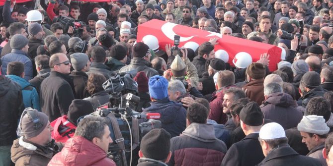 Şehit Uzman Çavuş Sedat Atalay, Aşkale’de Son Yolculuğuna Uğurlandı