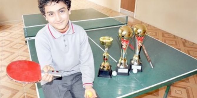 Malatyalı Minik Tenisçi Alican Şeker Fransa’da, Türkiye’yi Temsil Edecek