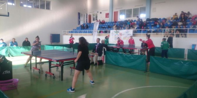 Masa Tenisi Çeyrek Final Müsabakaları Tamamlandı