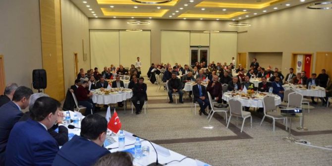 Erzincan Da Yatırımcı İşadamları Bir Araya Geldi