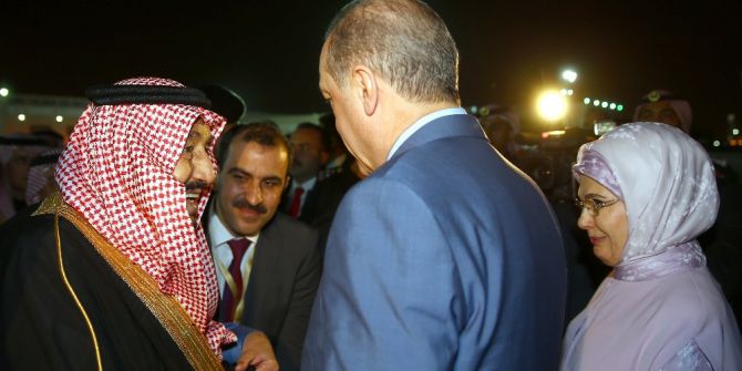 Cumhurbaşkanı Erdoğan Suudi Arabistan’da