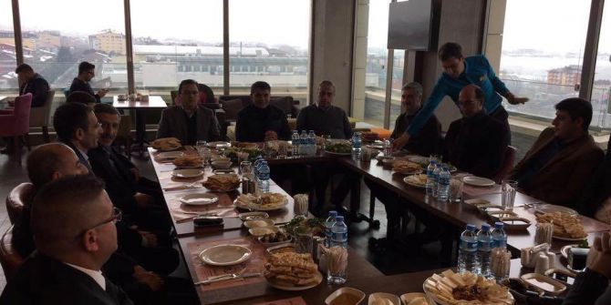 Kaymakam Özkan, Otel İşletmecileri Bir Araya Geldi