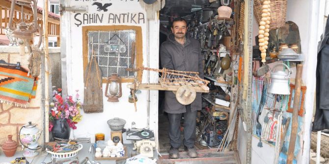 6 Metrekarelik Konteynerde Tarihi Yaşatıyor