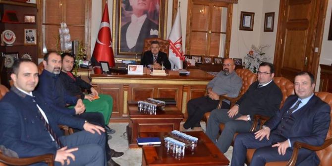 Kariyer Ve Bahar Şenliği Komisyonu Üyelerinden Başkan Yağcı’ya Ziyaret