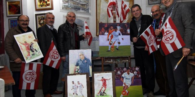Ressamlar Fırçalarıyla Antalyaspor’u Anlatacak