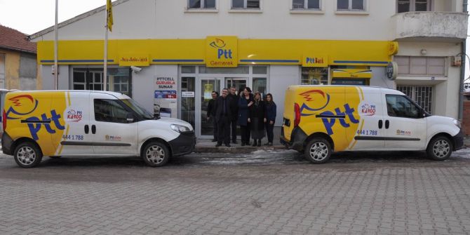 Gemerek Ptt’de Posta Ve Kargo Araçları Yenilendi