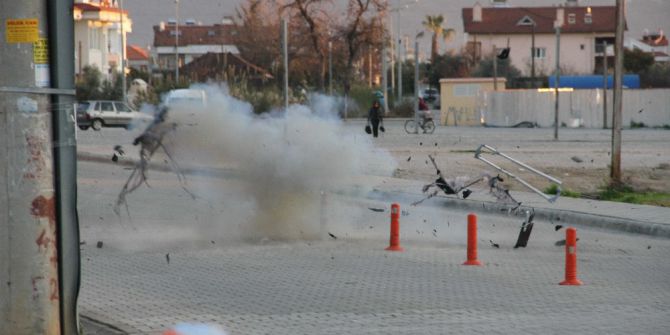 Fethiye’de Şüpheli Paket Fünyeyle Patlatıldı