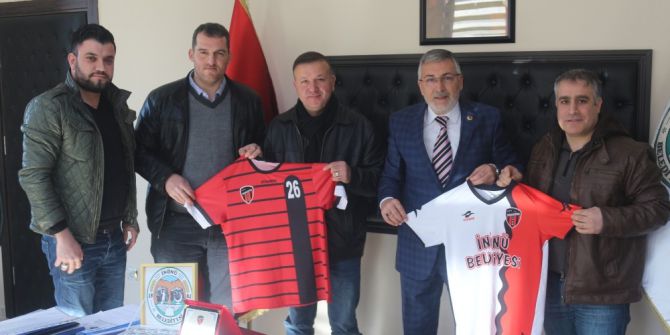 İnönü Spor Kulübü’nden Başkan Bozkurt’a Teşekkür Ziyareti