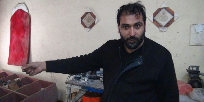 Hırsızlara Tedbir Amacıyla İş Yerine Bağladığı Köpeği De Çalındı