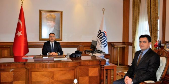 Dhmi Malatya Havalimanı Yeni Müdürü Aladağ, Vali Toprak’ı Ziyaret Etti