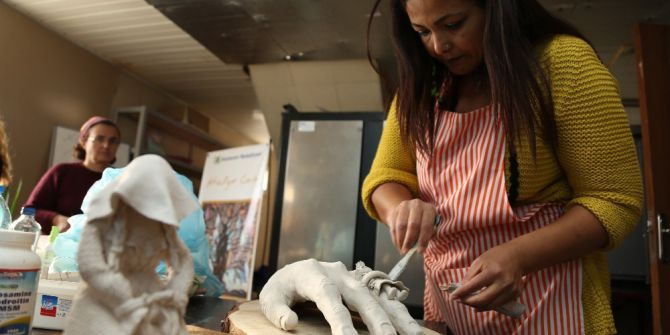 Yaşanan Acıları Çamura Yansıttılar