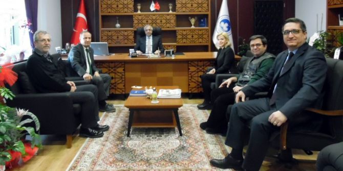 Rektör Şengörür’e Hayırlı Olsun Ziyareti