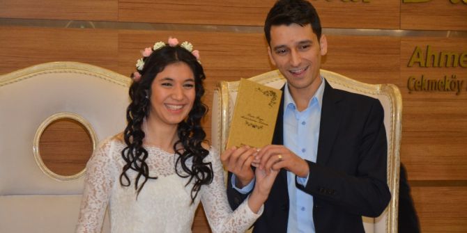 Çekmeköy’de 43 Çift Sevgiler Günü’nde Evlendi