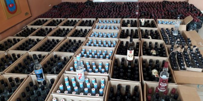 Mersin’de Sahte İçki Operasyonu