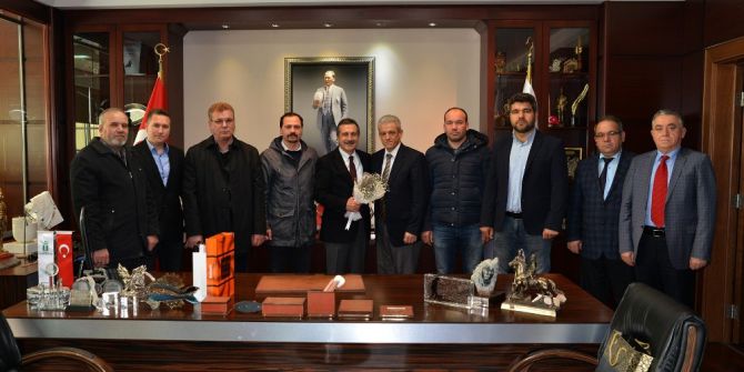 Şükranlılar Derneğinden Başkan Ataç’a Teşekkür Ziyareti