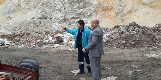 Kırkağaç’ın Hafriyatı Kontrol Altında