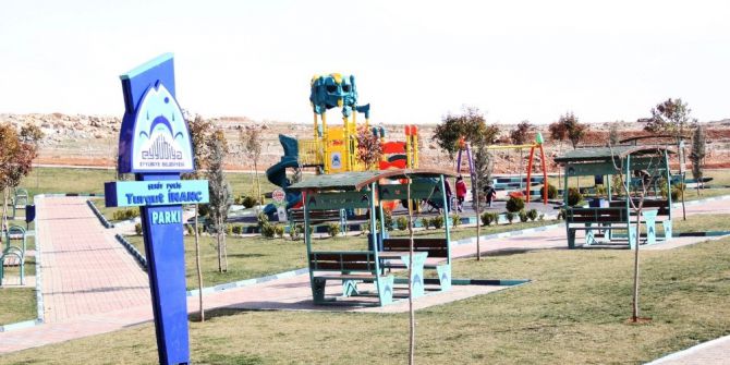 Eyyübiye Belediyesi İlçeye Yeni Parklar Kazandırıyor