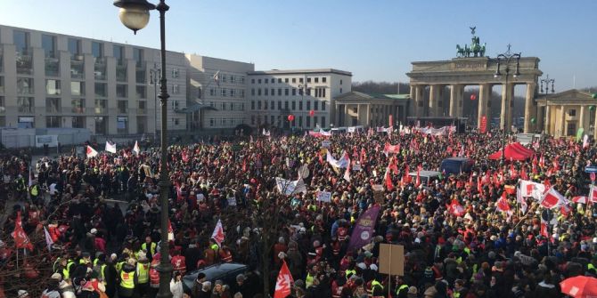 Almanya’da Uyarı Grevleri