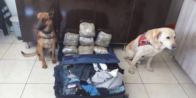 Yolcu Otobüsüyle Uyuşturucu Sevkiyatı Jandarmaya Takıldı