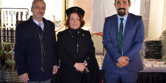 Şehit Aileleri Ve Gaziler Başak Koleji’nin Sergisini Ziyaret Etti