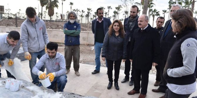 Vali Çakacak Yapımı Süren Arkeoloji Müzesini İnceledi