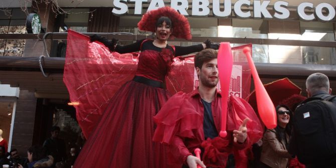 Adana’da Animasyonlu Sevgililer Günü Kutlaması