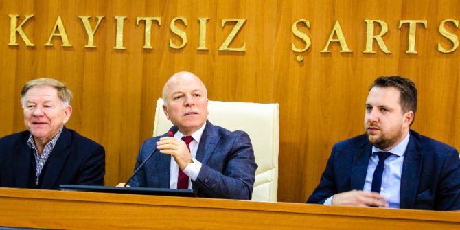 Saraybosna Belediye Başkanı Skaka Başkan Sekmen’i Ziyaret Etti