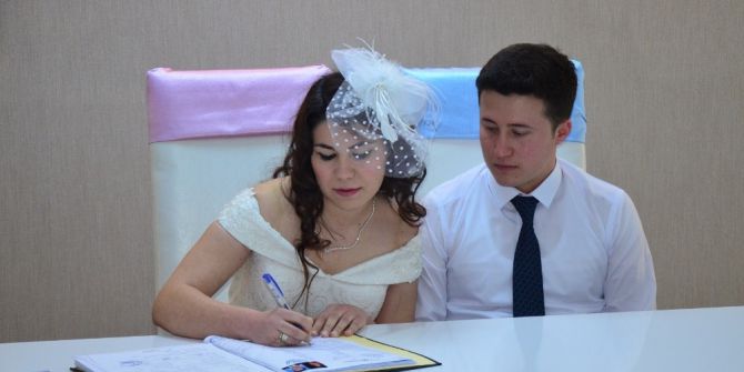 Belediye Nikah Salonu’nda Çifte Mutluluk