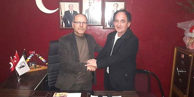 Edremit’te Ak Parti’den Mhp’ye Ziyaret