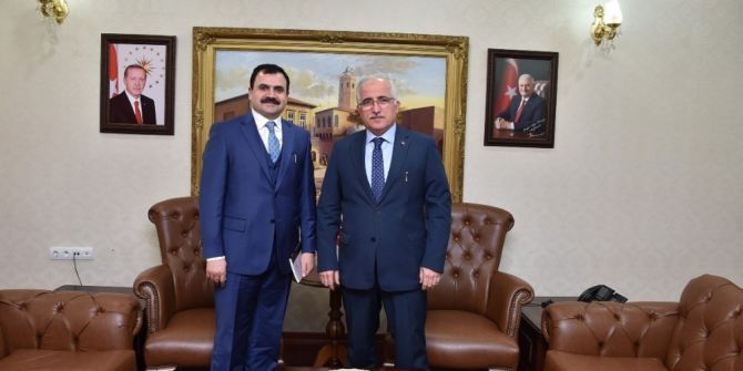 Vali Tuna Şanlıurfa’ya Atanan İl Milli Eğitim Müdürünü Kabul Etti