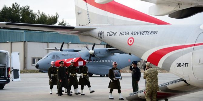 El Bab Şehidi Kocaeli’ye Uğurlandı